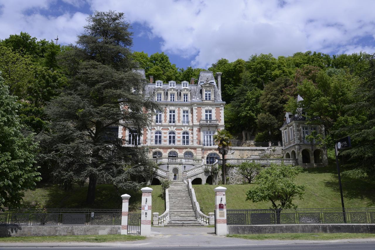 Art Hotel Rochecorbon Bagian luar foto